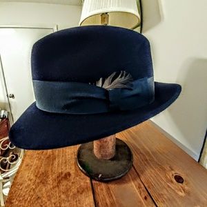 Vintage Beaver Brand 100% Fur 5x Fedora Hat